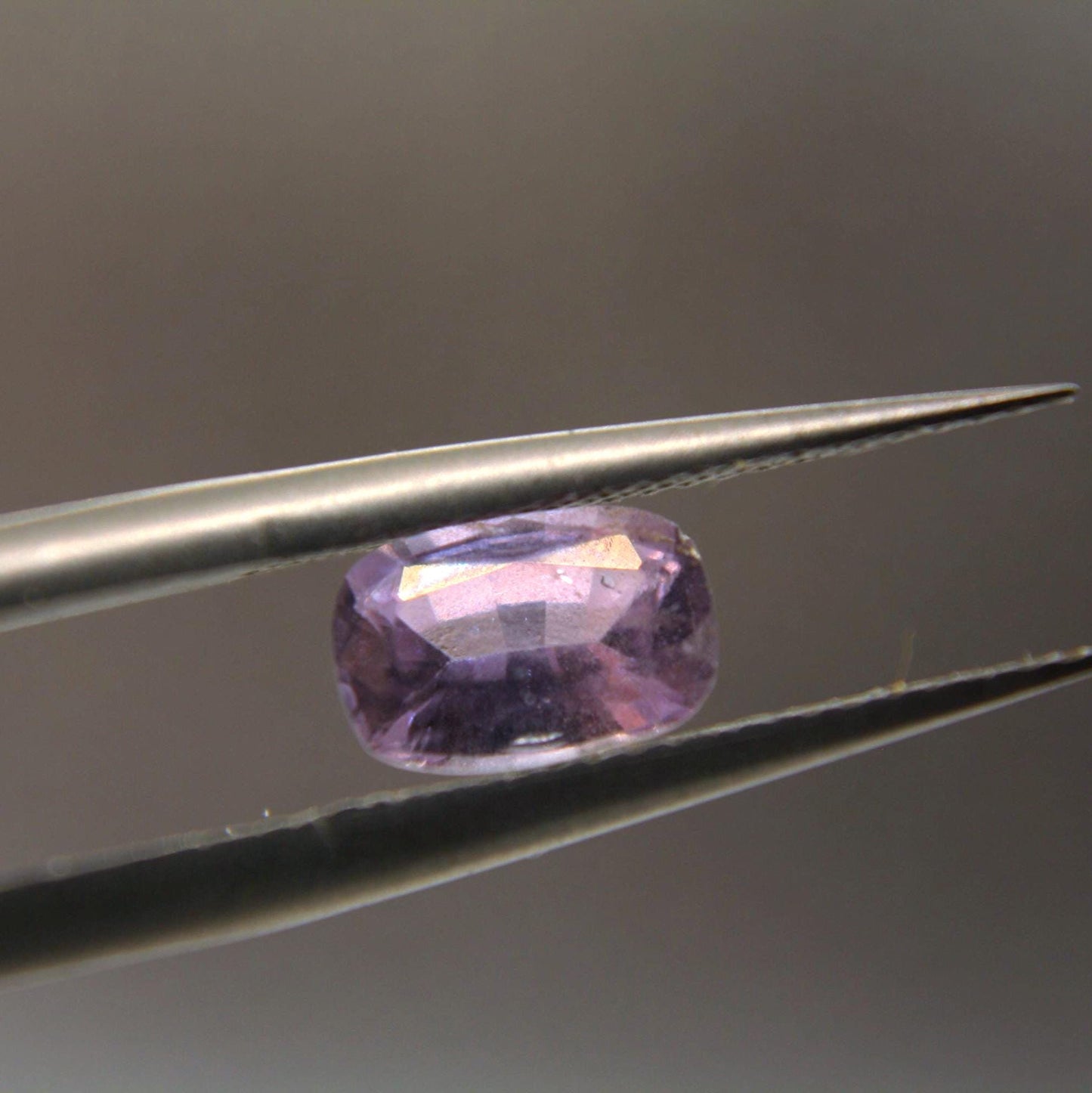 Natural Pinkish Purple Cushion Sapphire | Unheated 1.03 Ct Certified Loose Gemstone