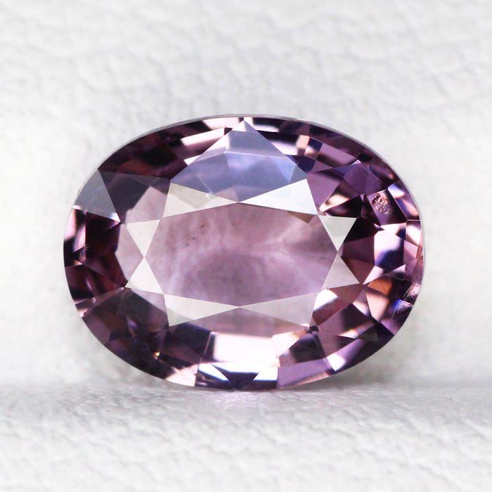 Natural Oval Purple Spinel Gemstone | 1.26 Ct Certified Unheated Pinkish Purple