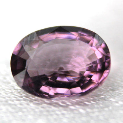 Natural Oval Purple Spinel Gemstone | 1.26 Ct Certified Unheated Pinkish Purple