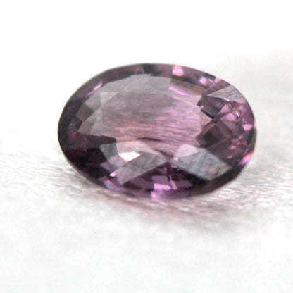 Natural Oval Purple Spinel Gemstone | 1.26 Ct Certified Unheated Pinkish Purple