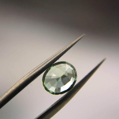 1.55 Ct Unheated Montana Sapphire | Hand Mined & Faceted | Natural Teal Blue Green Sapphire | Oval Cut Loose Gemstone