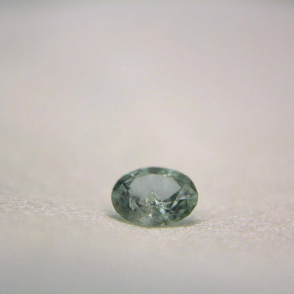 0.95 Ct Unheated Montana Sapphire | Natural Blue Green Teal Sapphire | Oval Faceted Loose Gemstone | Personally Mined in Montana