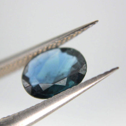 Natural Oval Blue Sapphire 0.99 Ct Certified Gemstone (IGE)