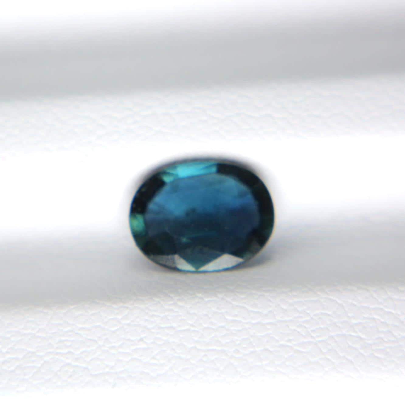 Natural Oval Blue Sapphire 0.99 Ct Certified Gemstone (IGE)