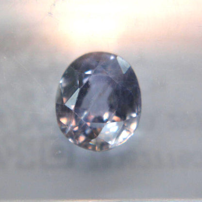 Natural Violet Grey Sapphire 1.90 Ct Oval Gemstone (IGI Certified)