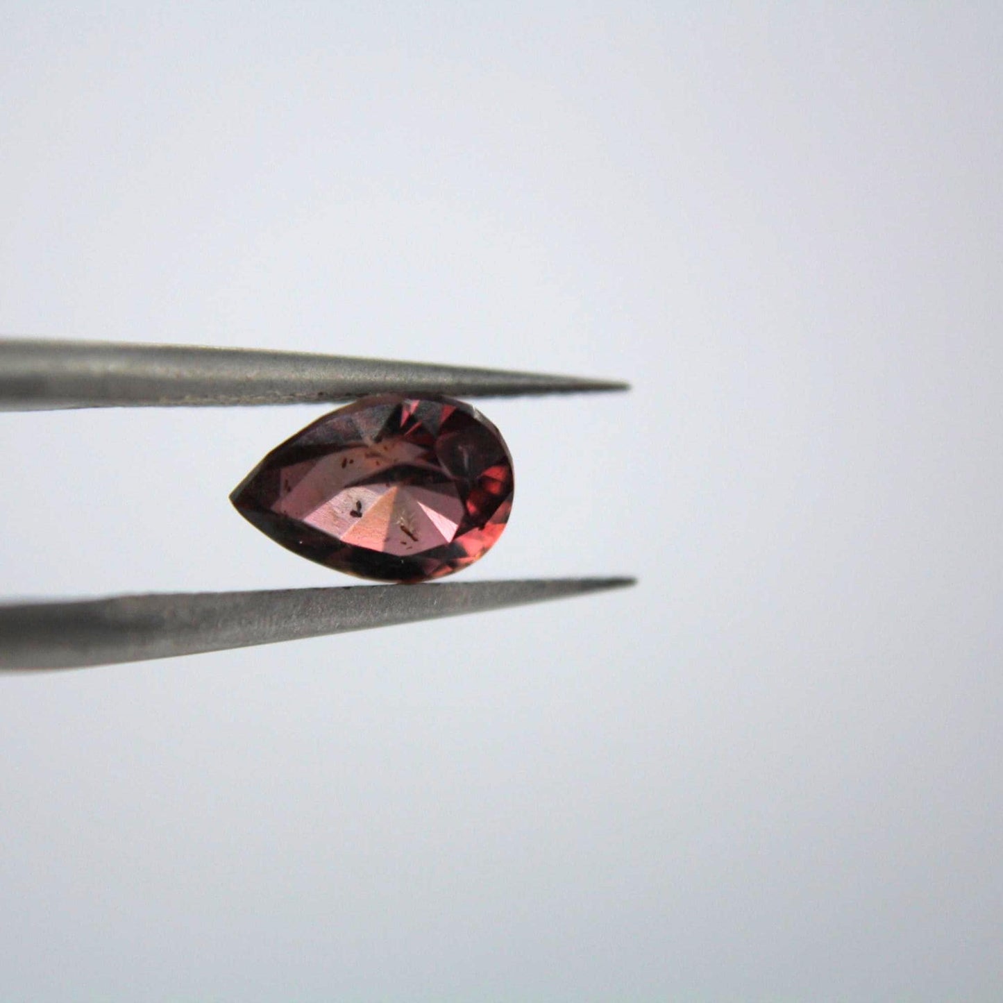 Natural Pear Cut Pink Sapphire Gemstone (1.51 Ct) | Orangish Pink Certified Loose Stone
