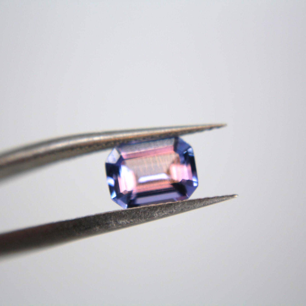 Natural Tanzanite Gemstone | 1.26 Ct Emerald Cut Blue Violet (IGI Certified)