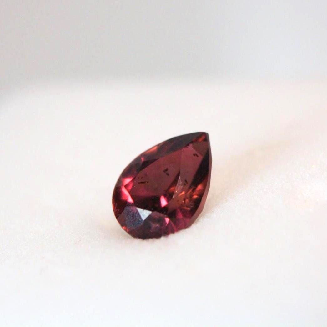 Natural Pear Cut Pink Sapphire Gemstone (1.51 Ct) | Orangish Pink Certified Loose Stone