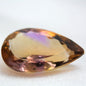 Large Pear Cut Ametrine Gemstone | Natural Amethyst Citrine Quartz (17.80 Ct)