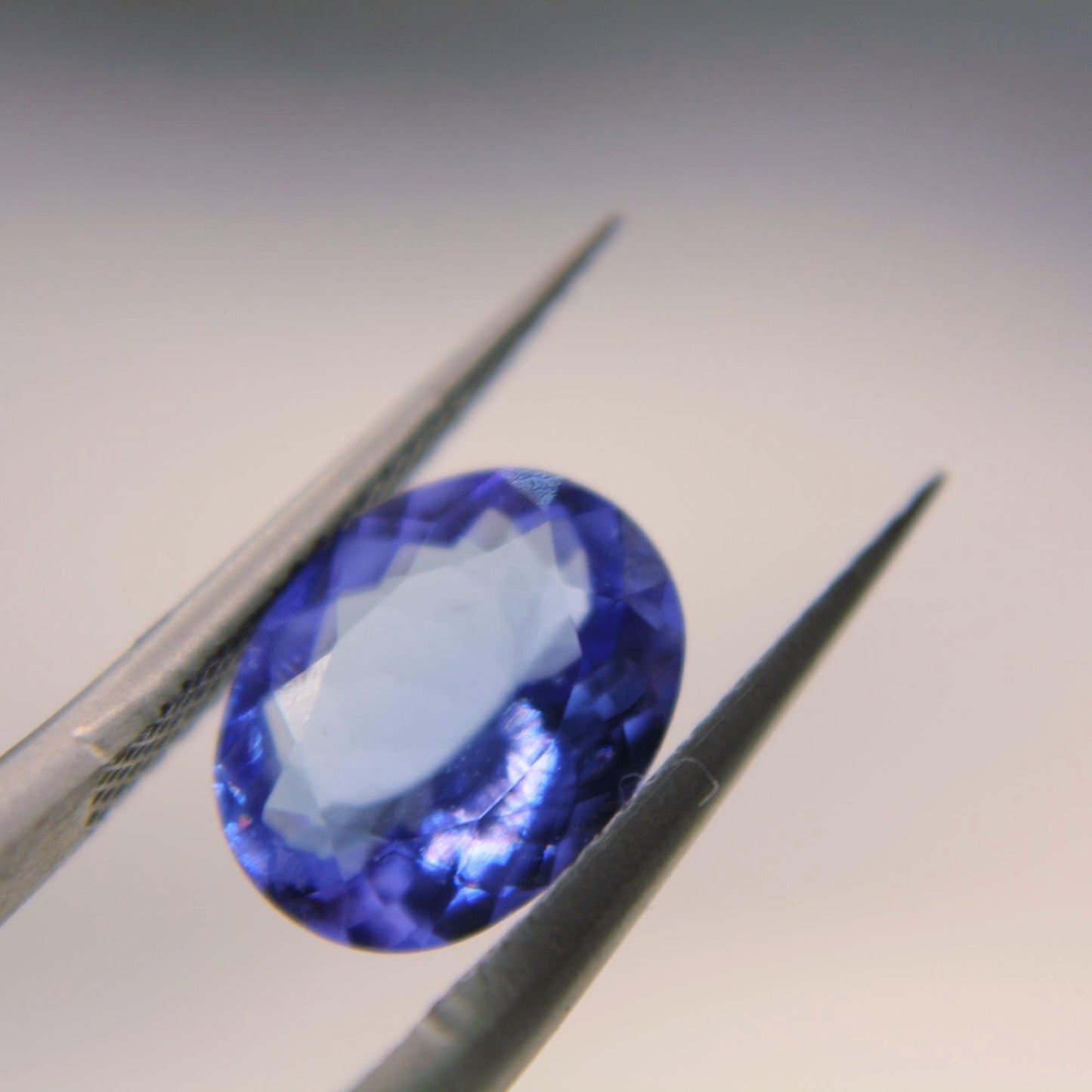 2.15 Ct Natural Tanzanite | Certified Blue Violet Tanzanite | Oval Cut Loose Gemstone | December Birthstone
