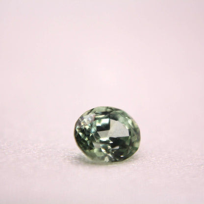 1.55 Ct Unheated Montana Sapphire | Hand Mined & Faceted | Natural Teal Blue Green Sapphire | Oval Cut Loose Gemstone