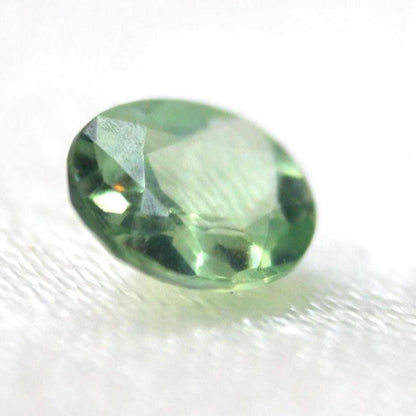 Natural Yellow Green Chrysoberyl Oval Gemstone | 0.47 Ct IGI Certified Collector Stone