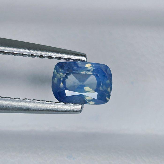0.84 Ct Blue Green Sapphire | IGI Certified Natural Sapphire | Cushion Cut Loose Gemstone | Heated Sapphire for Custom Jewelry