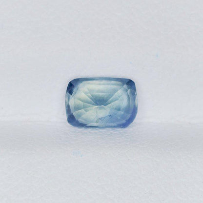 0.84 Ct Blue Green Sapphire | IGI Certified Natural Sapphire | Cushion Cut Loose Gemstone | Heated Sapphire for Custom Jewelry
