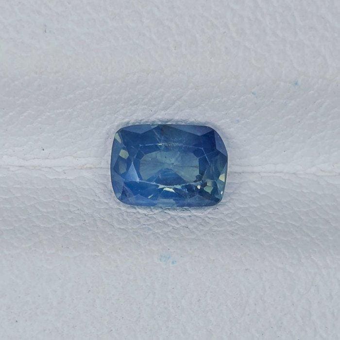 0.84 Ct Blue Green Sapphire | IGI Certified Natural Sapphire | Cushion Cut Loose Gemstone | Heated Sapphire for Custom Jewelry
