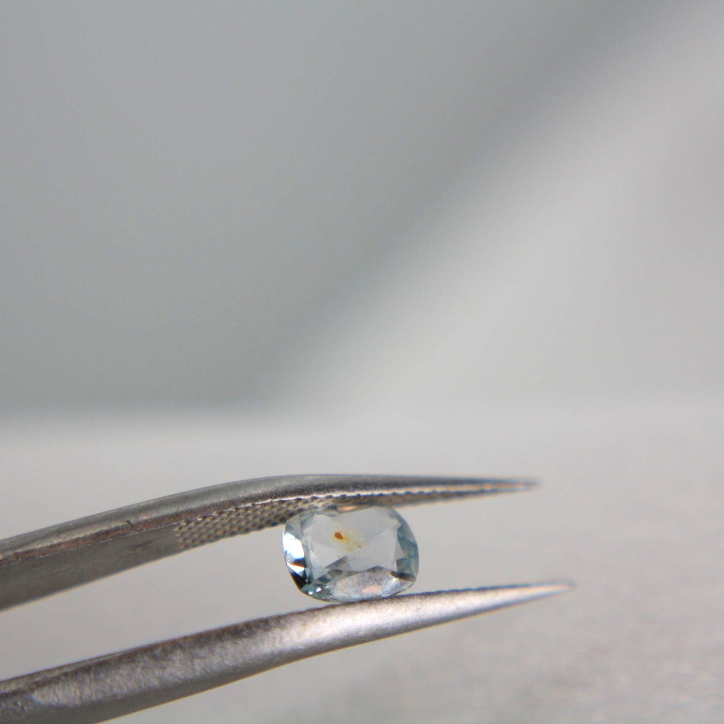 Unheated Montana Sapphire 0.50 ct Cushion Cut Loose Gemstone | Icy Blue Natural Sapphire