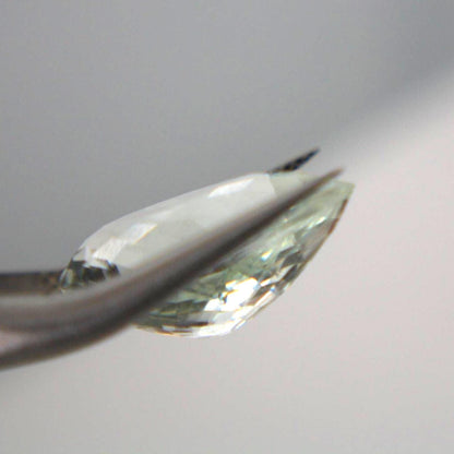 Natural Green Beryl Gemstone | 4.68 Ct Pear Cut Certified Light Yellowish Green