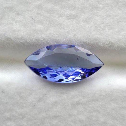 Natural Tanzanite 0.96 Ct Marquise Cut Gemstone | Intense Purplish Blue Zoisite | Certified Loose Gem