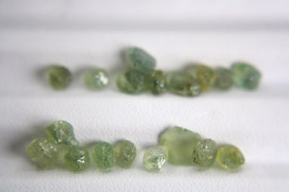 Montana Blue Green Sapphire Rough Lot 10 Ct | Natural Unheated Montana Sapphire Rough | Faceting Material