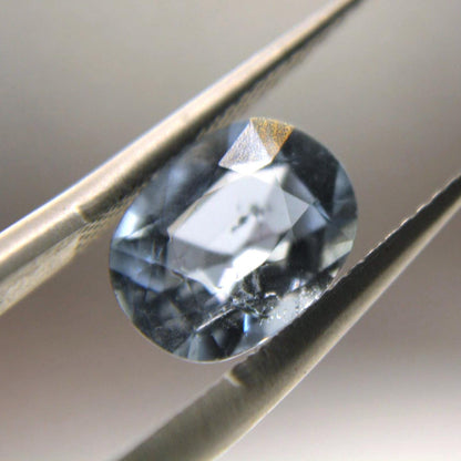 Natural Blue Tourmaline Oval Gemstone | Certified Ice Blue for Jewelry