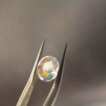 Natural Rainbow Moonstone Oval Gemstone | Certified Labradorite Loose Gem 1.63 Ct