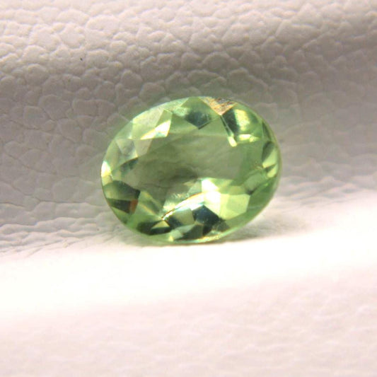 Natural Yellow Green Chrysoberyl Oval Gemstone | 0.47 Ct IGI Certified Collector Stone