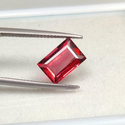 2.91 Ct Pink Tourmaline | Certified Natural Rubellite Tourmaline | Emerald Cut Loose Gemstone | Vibrant Pink Tourmaline for Custom Jewelry