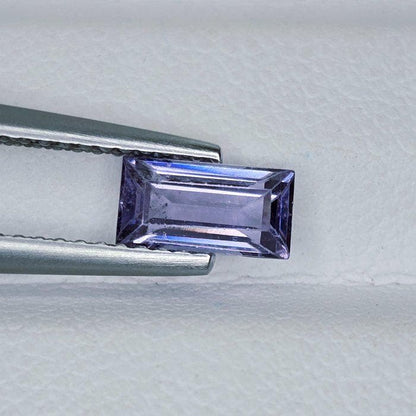 Light Purple Spinel Gemstone | Rectangular Step Cut, Untreated, IGI Certified