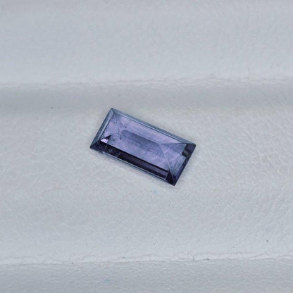 Light Purple Spinel Gemstone | Rectangular Step Cut, Untreated, IGI Certified