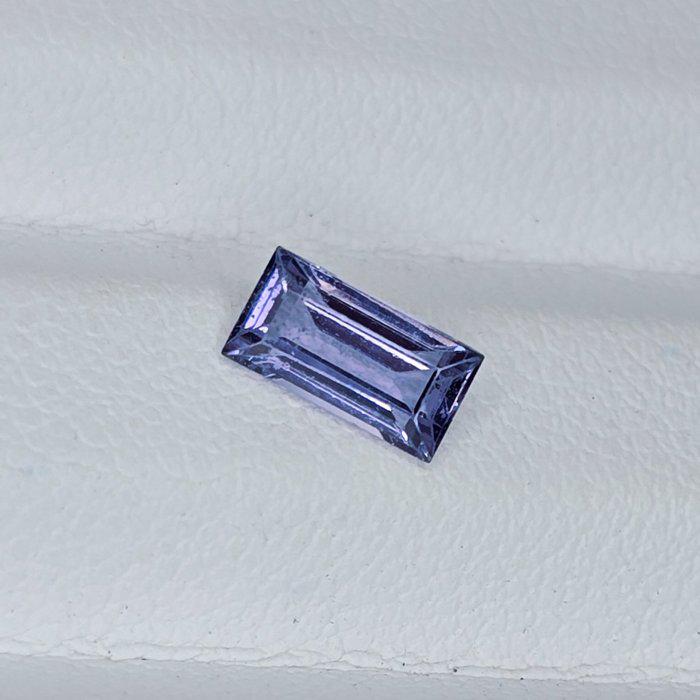 Light Purple Spinel Gemstone | Rectangular Step Cut, Untreated, IGI Certified