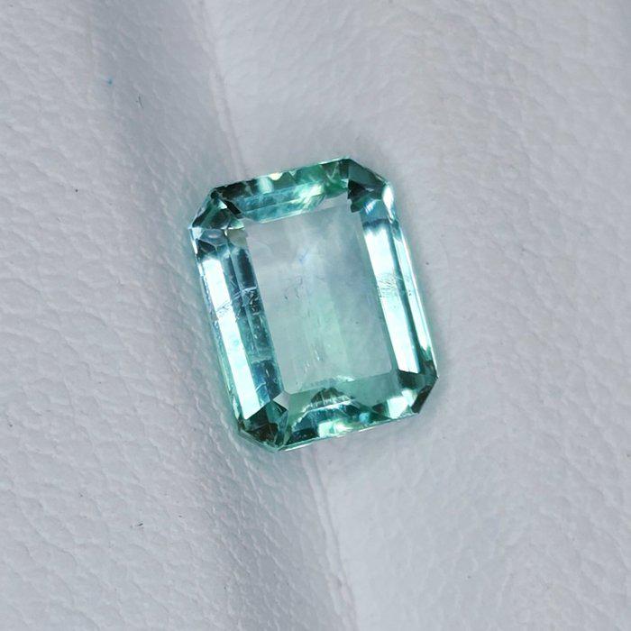 Natural Emerald Gemstone | 1.05 Ct Emerald Cut Light Green (IGI Certified)
