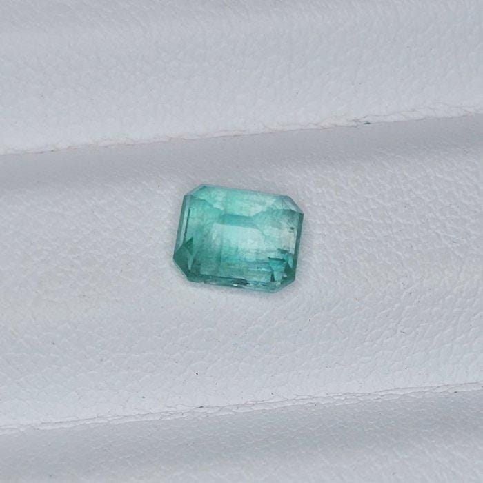 IGI Certified Natural Emerald Gemstone | 1.04 Ct Emerald Cut Green Beryl May Birthstone