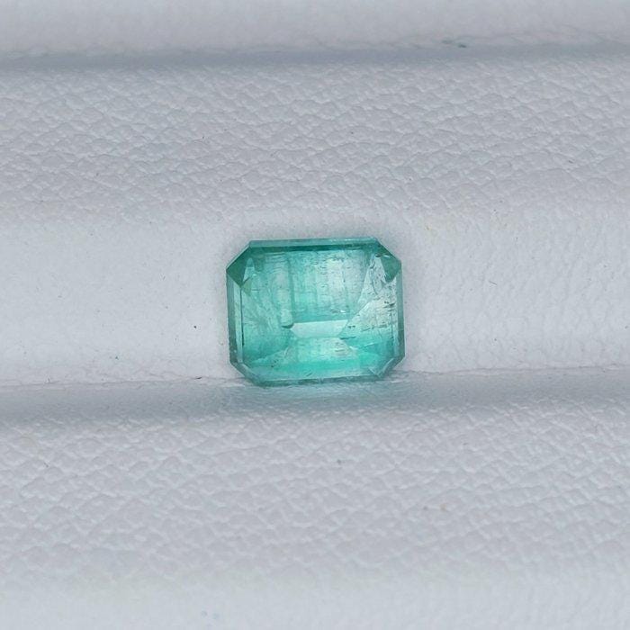 IGI Certified Natural Emerald Gemstone | 1.04 Ct Emerald Cut Green Beryl May Birthstone