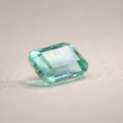 Natural Emerald Gemstone | 1.05 Ct Emerald Cut Light Green (IGI Certified)