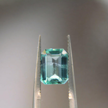 Natural Emerald Gemstone | 1.05 Ct Emerald Cut Light Green (IGI Certified)