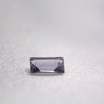 Light Purple Spinel Gemstone | Rectangular Step Cut, Untreated, IGI Certified