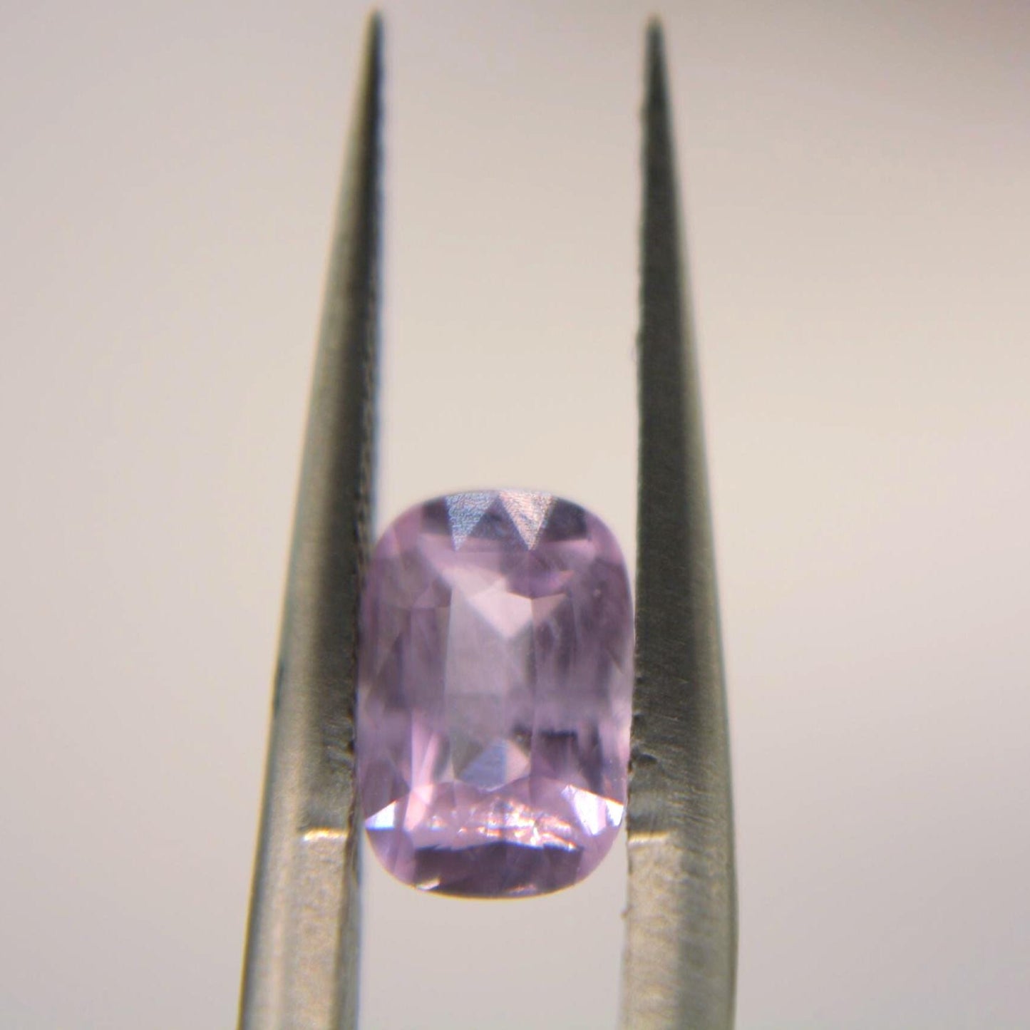 1.00 Ct Certified Purple Sapphire | Unheated Natural Sapphire | Cushion Cut Lavender Sapphire