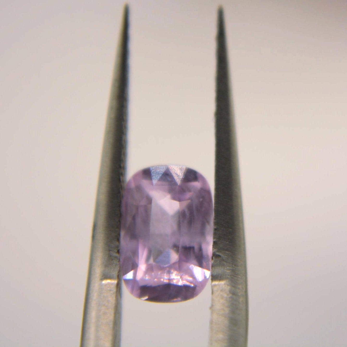 1.00 Ct Cushion Cut Unheated Purple Sapphire | IGI Certified Lavender Gemstone