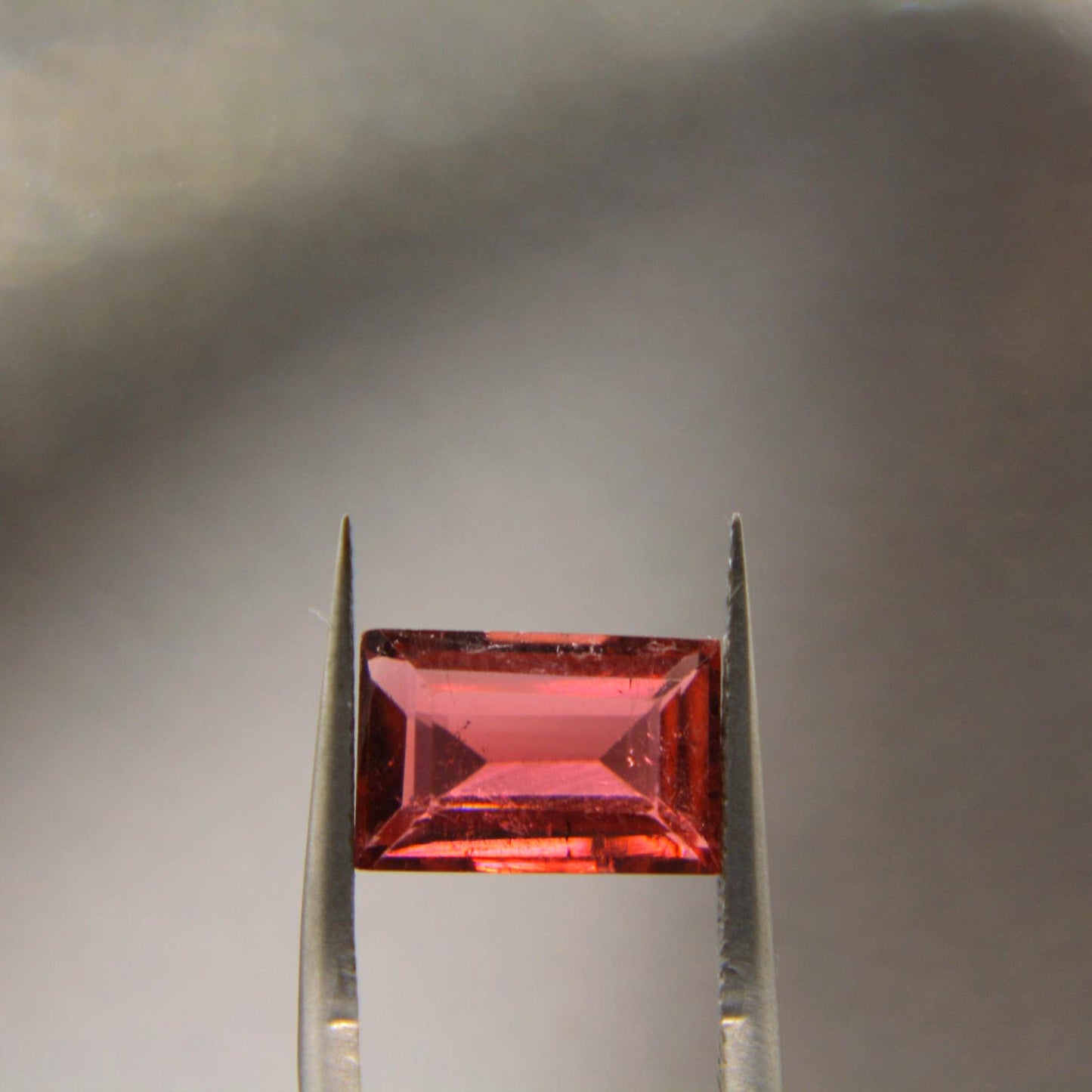 2.91 Ct Pink Tourmaline | Certified Natural Rubellite Tourmaline | Emerald Cut Loose Gemstone | Vibrant Pink Tourmaline for Custom Jewelry