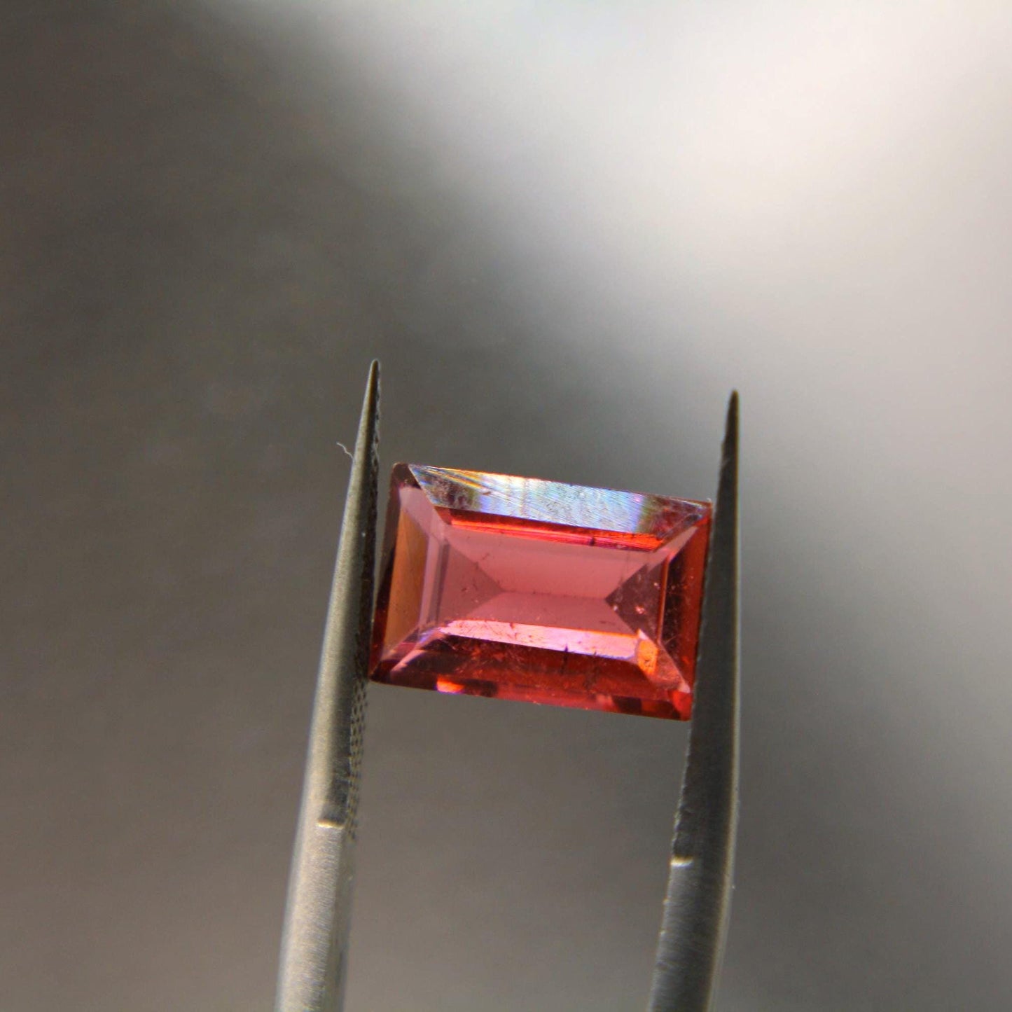 2.91 Ct Pink Tourmaline | Certified Natural Rubellite Tourmaline | Emerald Cut Loose Gemstone | Vibrant Pink Tourmaline for Custom Jewelry
