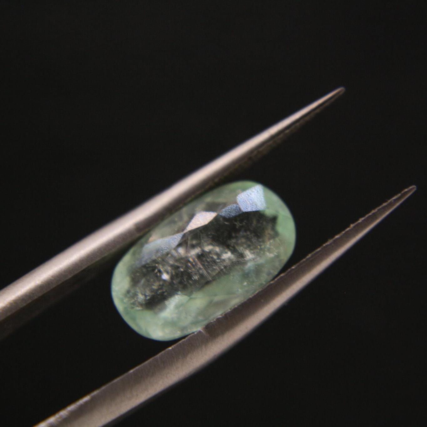 2.90 Ct Cuprian Paraiba Tourmaline | Certified Natural Mint Green Tourmaline