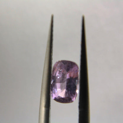 Natural Pinkish Purple Cushion Sapphire | Unheated 1.03 Ct Certified Loose Gemstone