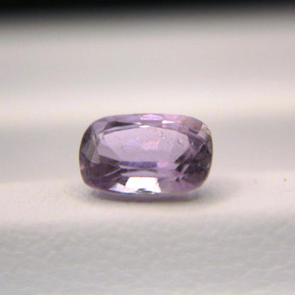 Natural Pinkish Purple Cushion Sapphire | Unheated 1.03 Ct Certified Loose Gemstone