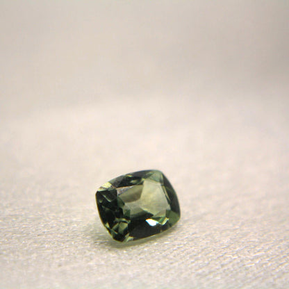 1.05 Ct Natural Montana Sapphire | Hand Mined & Faceted Teal Green Cushion Cut Loose Gemstone | Unheated Montana Sapphire | USA Mined