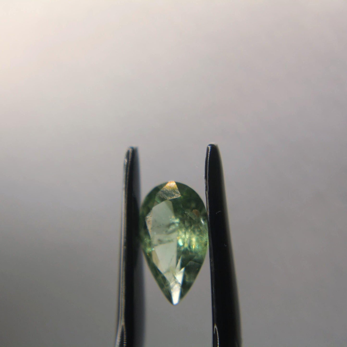 1.35 Ct Natural Montana Sapphire | Hand Mined Pear Cut Teal Green Loose Gemstone | Montana Mined Sapphire | September Birthstone