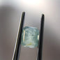1.65 Ct Natural Montana Sapphire | Hand Mined Emerald Cut Light Blue Green Loose Gemstone | Montana Mined Sapphire | USA Gemstone