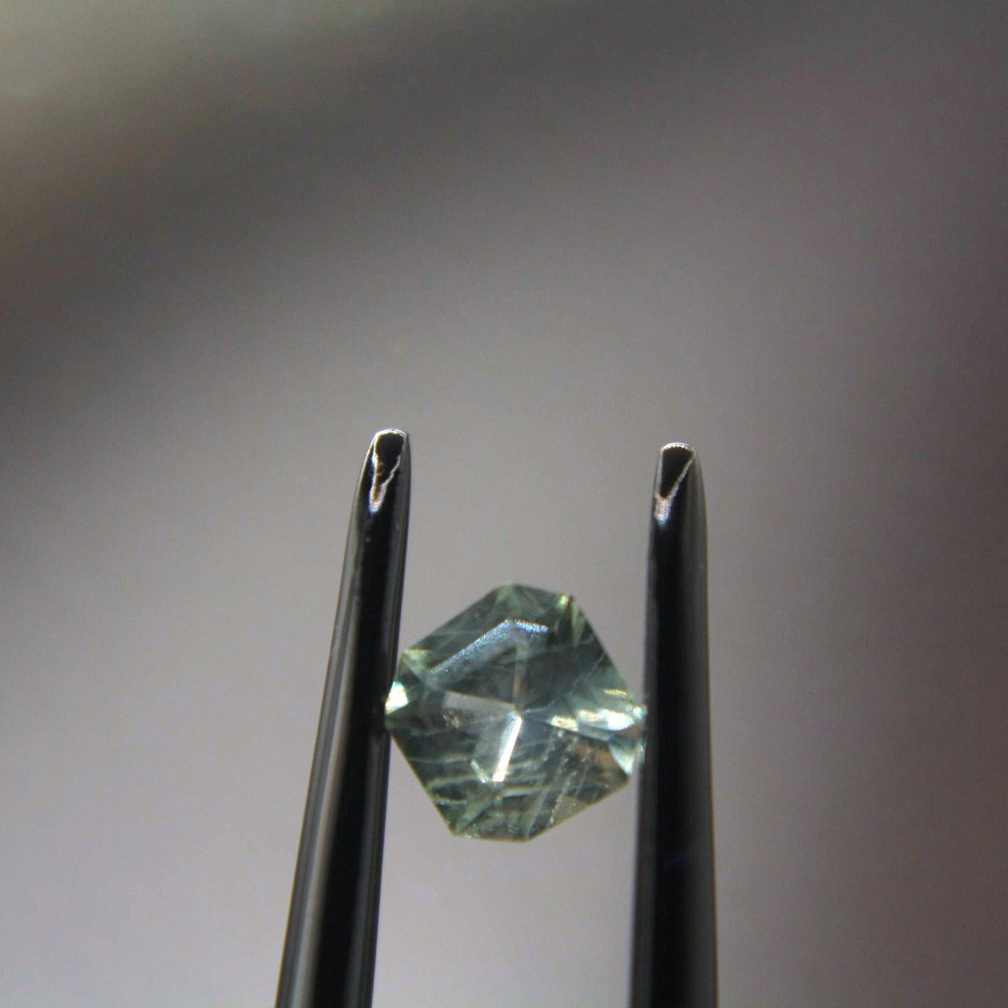 0.65 Ct Natural Montana Sapphire | Hand Mined Asscher Cut Blue Green Loose Gemstone | Montana Teal Sapphire | September Birthstone