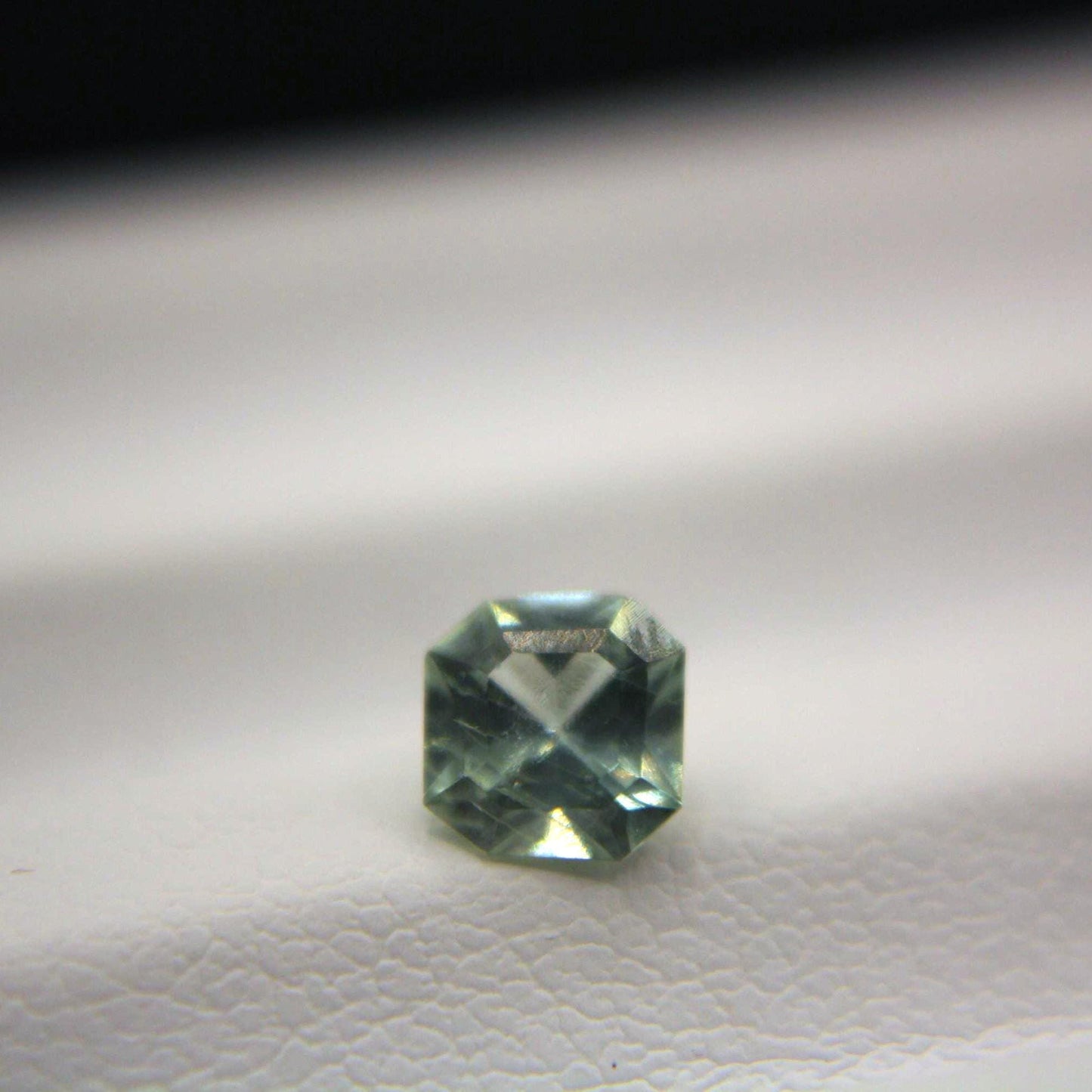 0.65 Ct Natural Montana Sapphire | Hand Mined Asscher Cut Blue Green Loose Gemstone | Montana Teal Sapphire | September Birthstone