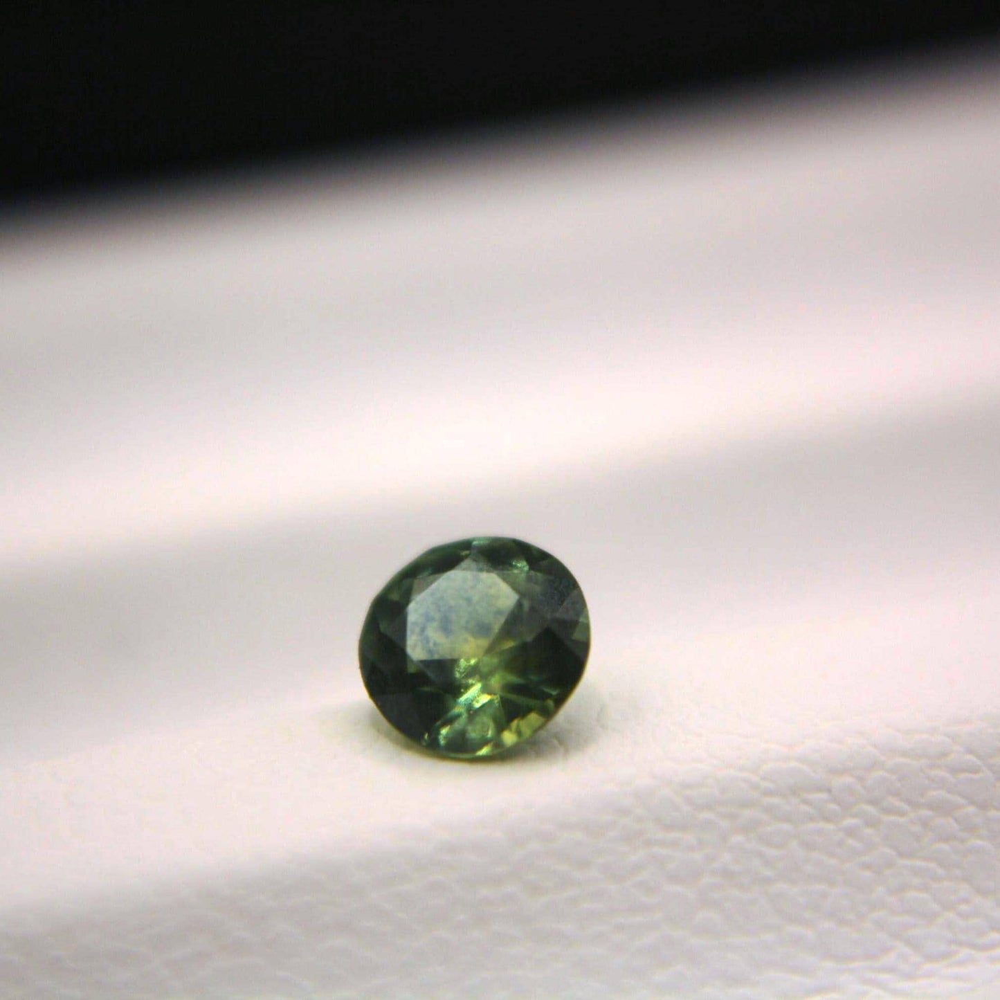 0.50 Ct Natural Montana Sapphire | Round Green Teal Loose Sapphire | Hand Mined Montana Gemstone | American Mined September Birthstone