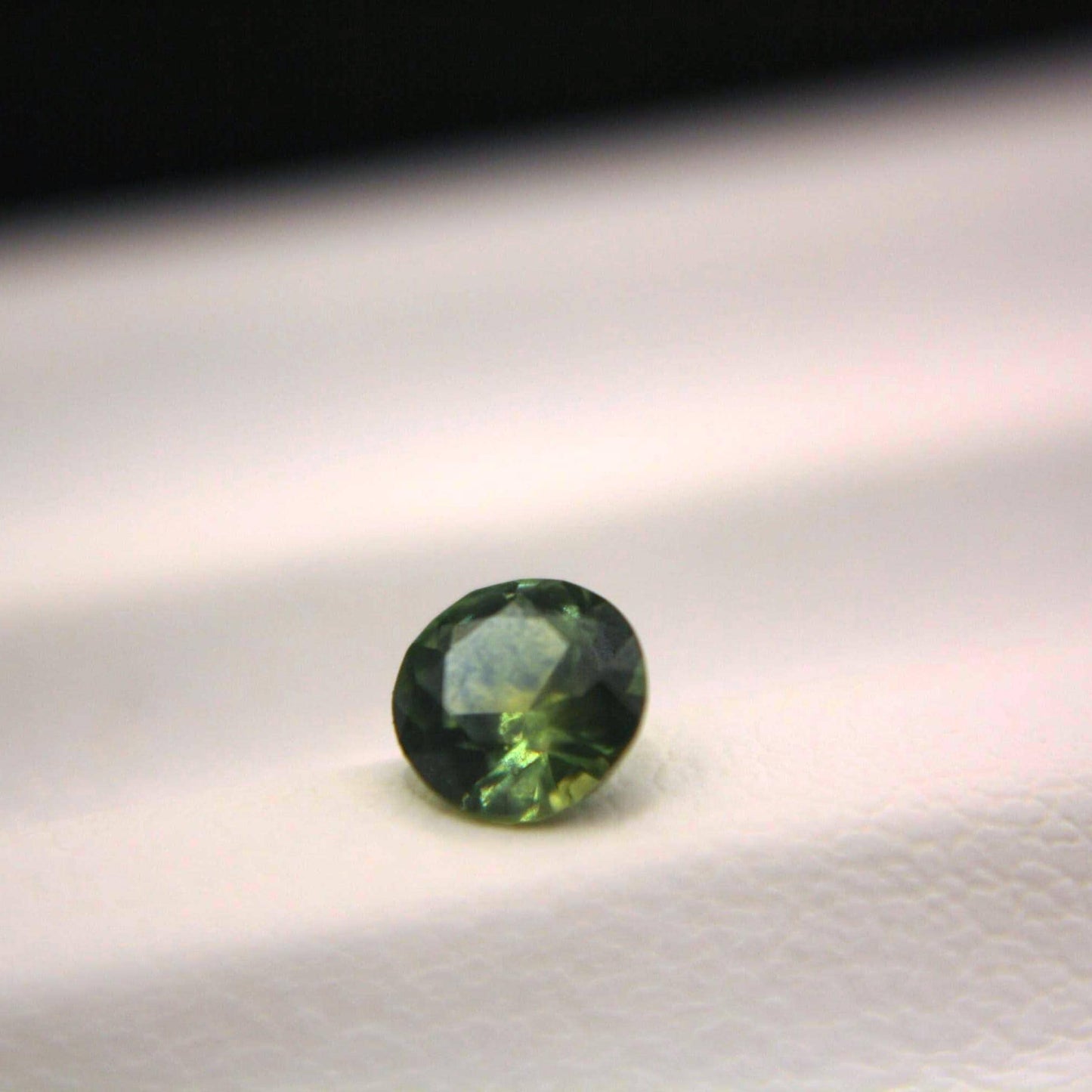 0.50 Ct Natural Montana Sapphire | Round Green Teal Loose Sapphire | Hand Mined Montana Gemstone | American Mined September Birthstone